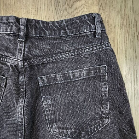 Zara The 90's Bermuda High Rise Shorts Size 10 - Picture 5 of 7